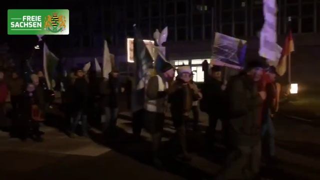Громкие протесты прошли в понедельник на востоке Германии