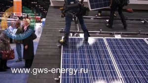 Установка солнечных батарей
