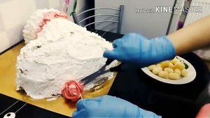 Как сделать торт букет роз из крема Наталья Торт Sweet stories