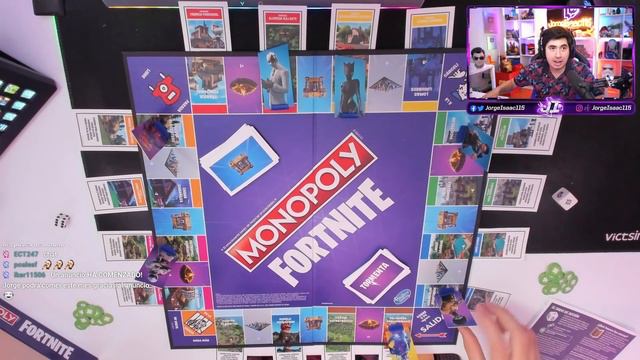 SI ME GANAS en MONOPOLY de FORTNITE TE REGALO 1000 PAVOS – JorgeIsaac115
