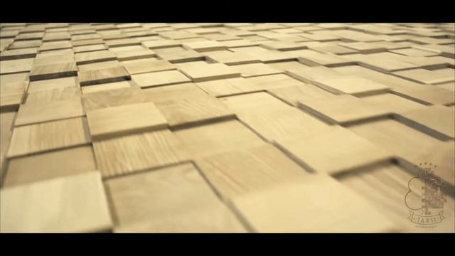 Мозаикаb 3Д панели из дерева Tarsi - промо ролик смотреть онлайн