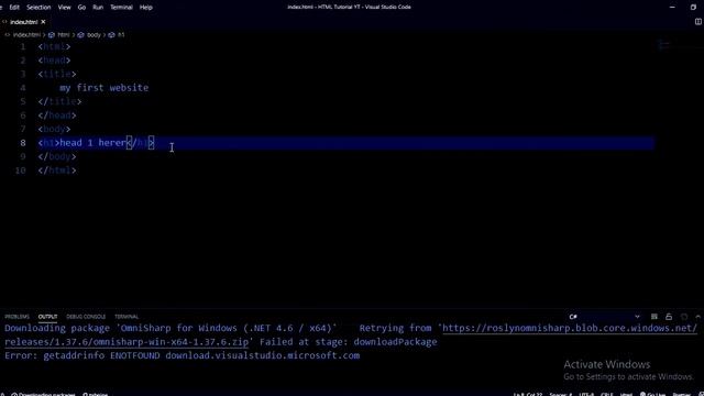 How to use Head Line Tag / HTML Malayalam Tutorial / How to Make Website