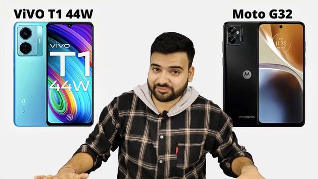Vivo T1 44W vs Moto G32 - Full Comparison in Hindi | GALTI MAT KARNA | #T144WVsG32 | Konsa Le ?? смотреть онлайн