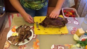 Мулард запечённый в духовке