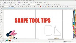 shape tool tips & tricks in corel | cdtfb | corel draw in hindi/urdu