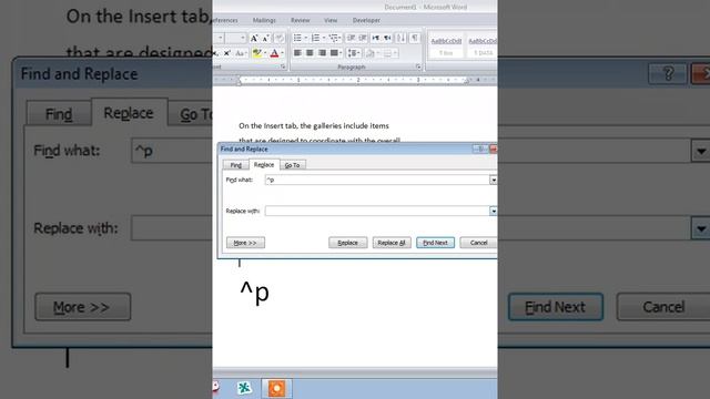 replace in ms word | Tips | trick | computer solution | ms word | Tips