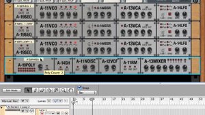 A-19POLY module from the A-Series Modular Synth Rack Extension for Reason