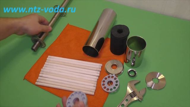 НОВИНКА! Керамический мембранный фильтр КМФ-0.1(у). Для: квартиры, офис, пищеблоки. Разборный. смотреть онлайн