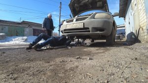 ДОДЖ КАРАВАН БЫСТРЫЙ РЕМОНТ. РАБОТА НА ЭВАКУАТОРЕ