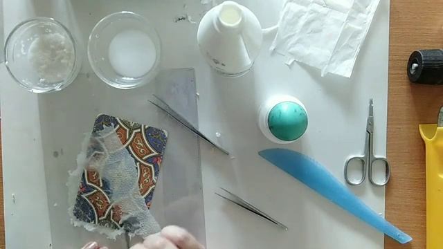 Как заклеить порванные карты Таро