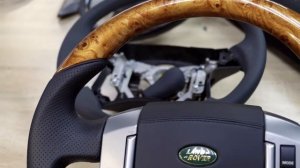 Изготовление анатомического руля для Land Rover Range Rover Sport