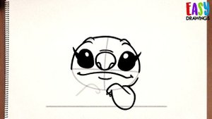 How to draw Angel from lilo and stitch easy