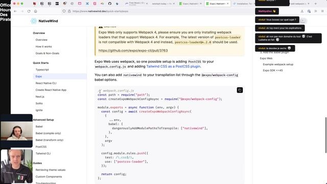 Configurer webpack avec React Native Web et TailwindCSS - Revolut Clone x NativeWind E06
