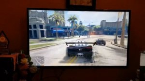 GTA V on asus x550IU FX9830P + RX460 4GB, 8GB, almost without miss texture and tutorial