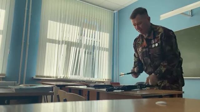 Разборка сборка АК 74 м #впередРоссия