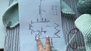 Вяжем шапку- ушанку, поперечное вязание + пайетки от Ирины Кунц