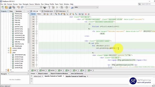 JEE | eCommerce [P02] Créer la page d'accueil смотреть онлайн