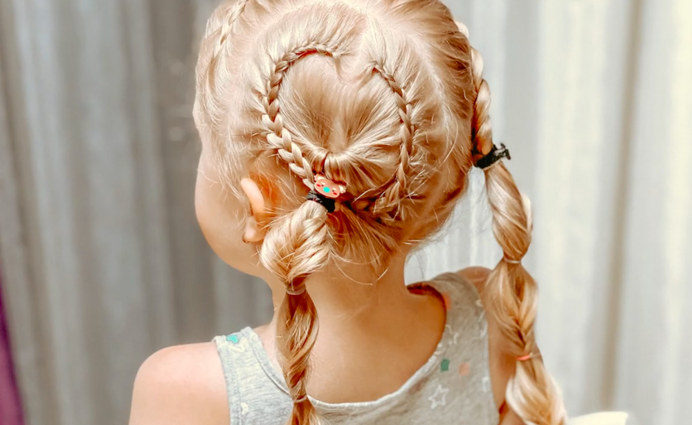 Как сделать Сердце с косой наизнанку Прически с косами смотреть онлайн