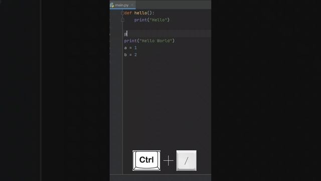 SIMPLE PYCHARM SHORTCUTS FOR YOU!!!  #coding #python #programming #programminglanguage