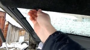 Устранение дребезга багажника, универсал.