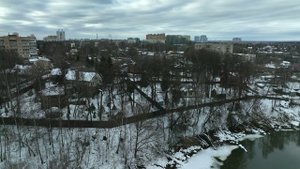 Королёв, река Клязьма, Шапкин мост, 2022 г.