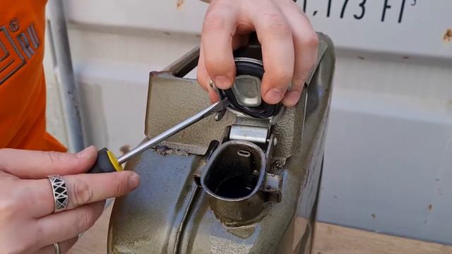 Замена прокладки для крышки канистры. Выбираем полиуретан вместо резины! смотреть онлайн