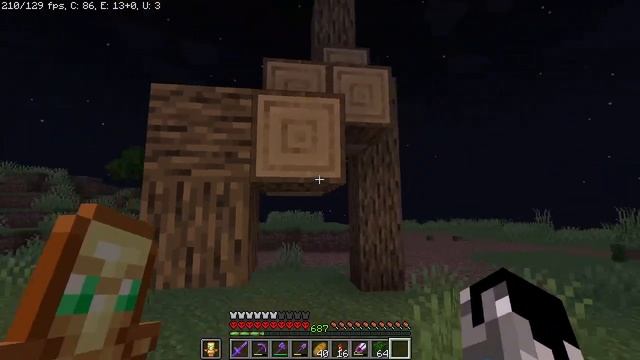 КАСТОМНЫЕ ДЕРЕВЬЯ В МАЙНКРАФТЕ смотреть онлайн