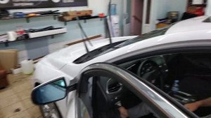 Тонировка в Узбекистане. Атермальная пленка вперед и 100% назад