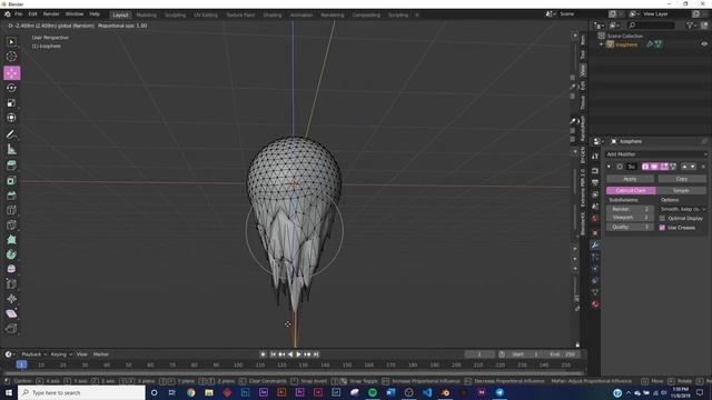 Анимация таяния в Blender 2.8+ смотреть онлайн