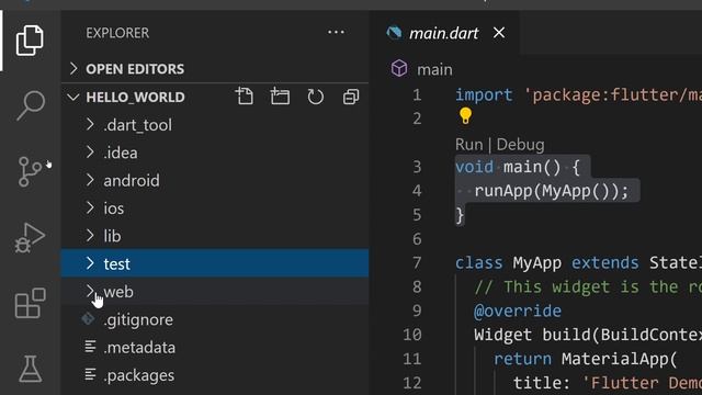 New Flutter Project Structure Explained | Flutter Complete Course