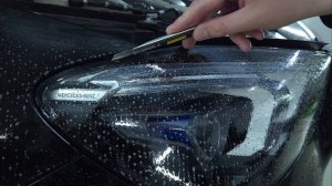 Оклеиваем Mercedes