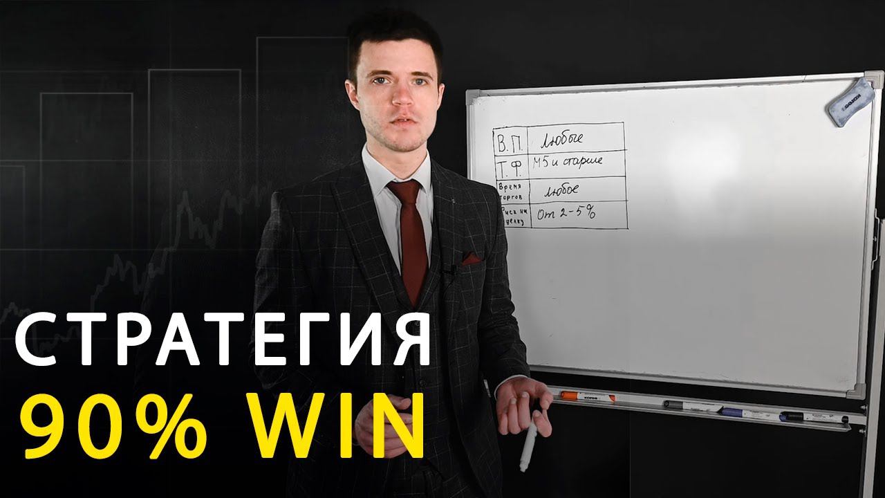 КАК ТОРГУЕТ ТРЕНДОВАЯ ТОРГОВАЯ СТРАТЕГИЯ 90% WIN? РАЗБОР ЮРИЯ АНТОНОВА