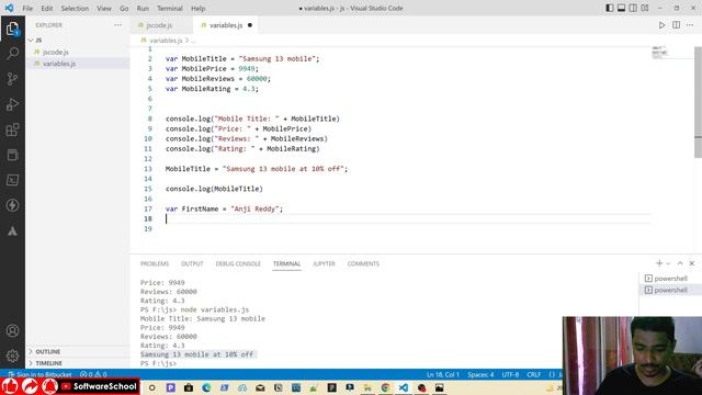 JavaScript Telugu Tutorial: data types, strings, int, json #javascript #codingintelugu #beginners смотреть онлайн