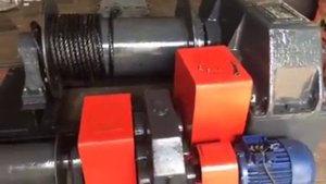 Лебедка тяговая маневровая двухбарабанная ЛЭМ-15