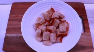 Сухарики Чесночные. Homemade Easy Crunchy Garlic Croutons Recipe.