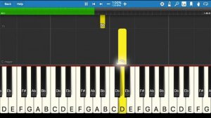 Bundle of Joy from Inside Out, C major, RH only, Original Speed, Sheet Music, Online Piano Lessons