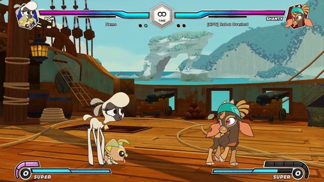 Them's Fightin' Herds Режим Аркады #9 Пом (Сложный) смотреть онлайн