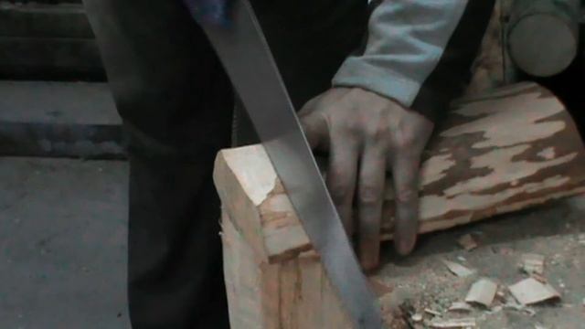 Резьба по дереву. Маска " Варяг". (1 часть)