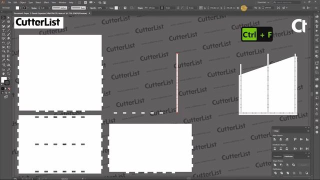 Векторный макет, Дизайн лазерного реза, illustrator, CorelDraw для начинающих, клавиши, Органайзер смотреть онлайн