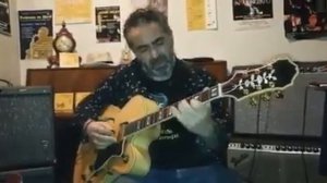 " DARN  THAT  DREAM  " MAX GALLO Live in STREAMING " dal GUITAR STUDIO-  ai tempi del corona virus