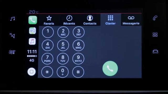 PEUGEOT 308 | Apple CarPlay смотреть онлайн