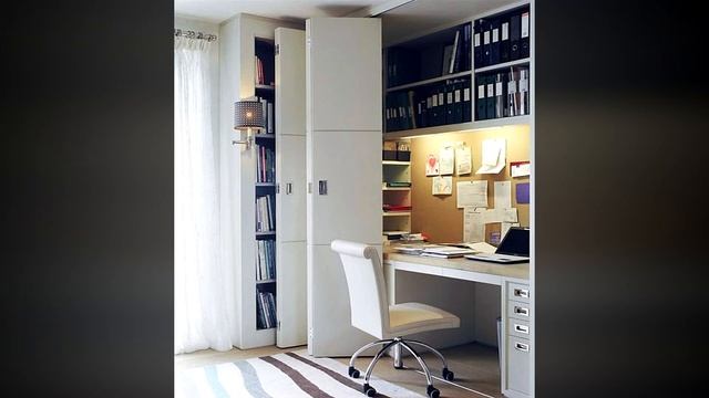 ИНТЕРЬЕР | Рабочее место в шкафу смотреть онлайн