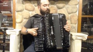 FIT4145TCBK4 - All Black Fisitalia 4145-TC Piano Accordion LMMH 41 120 Swing Tuning $6999