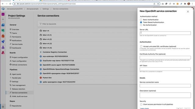 Connecting Azure DevOps and OpenShift - 1st Pattern - OpenShift Extension смотреть онлайн