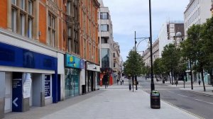 Walking in Empty Central London 2020 | Oxford Circus and Oxford Street