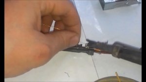 Ремонт электрической зажигалки для газовой плиты.