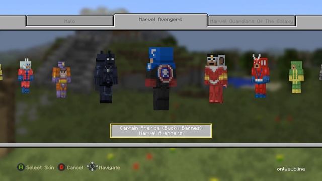 Marvel Avengers skin pack Minecraft Xbox One Edition смотреть онлайн