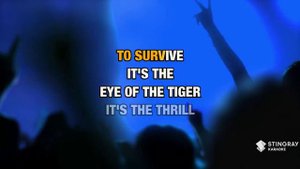 Eye Of The Tiger : Survivor | Karaoke with Lyrics
