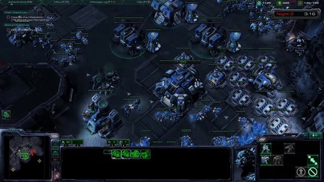 StarCraft 2 - Outbreak on Brutal [part 2] смотреть онлайн