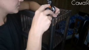 Стеллаж, плетённый из искусственного ротанга. Часть 2-ая